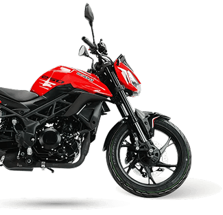 shineray 250f vermelha